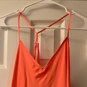 Anthropologie strappy flowy tank